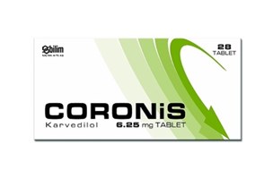 CORONIS 6,25 MG 