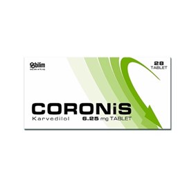 CORONIS 6,25 MG 