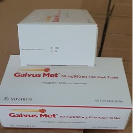 GALVUS MET 50/850 mg 