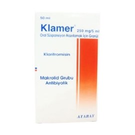 KLAMER 250 mg hỗn dịch 50 ml