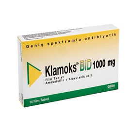 KLAMOKS BID 1000 mg 14 viên