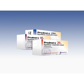 PREDNOL-L 250 mg thuốc tiêm đông khô 