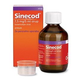 SINECOD 7,5 mg Sirô 
