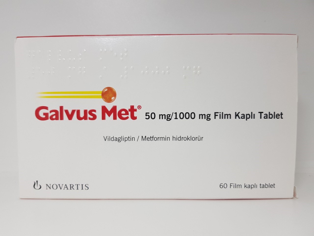 GALVUS MET 50/1000 MG 60 viên