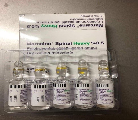 Marcaine Spinal Heavy 0,5% Inj
