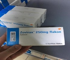ZOVIRAX 250mg FLAKON 