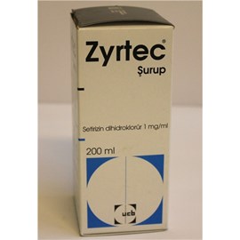 ZYRTEC 1 mg Sirô