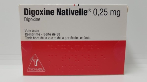DIGOXINE NATIVELLE 0.25mg