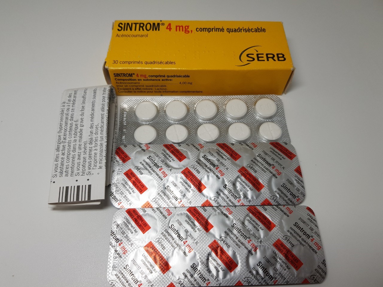 SINTROM 4 mg